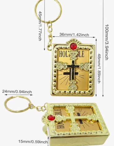Pocket Bible Keychain