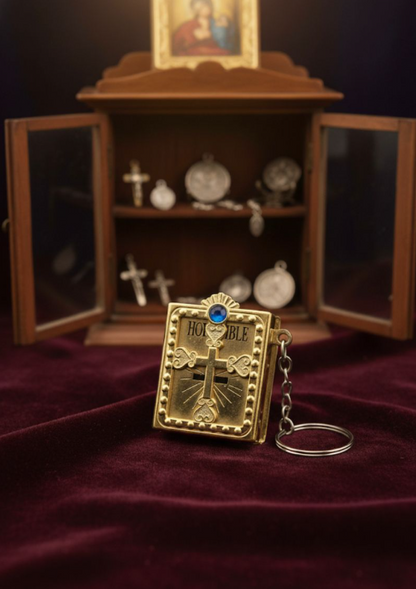 Pocket Bible Keychain